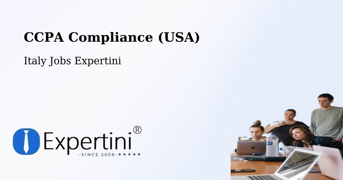 CCPA Privacy Rights & Compliance Notice – Sinalunga - Italy Jobs Expertini